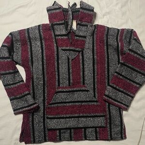 Pink Mexican surfer beach sweater